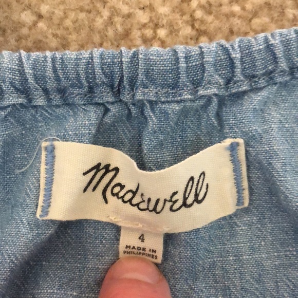 Madewell Jean Tank Top Size 4 - Picture 2 of 4